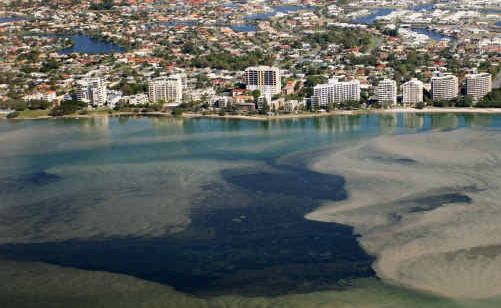A man has died after being pulled from the Pumicestone Passage. A man has died after being pulled from the Pumicestone Passage.